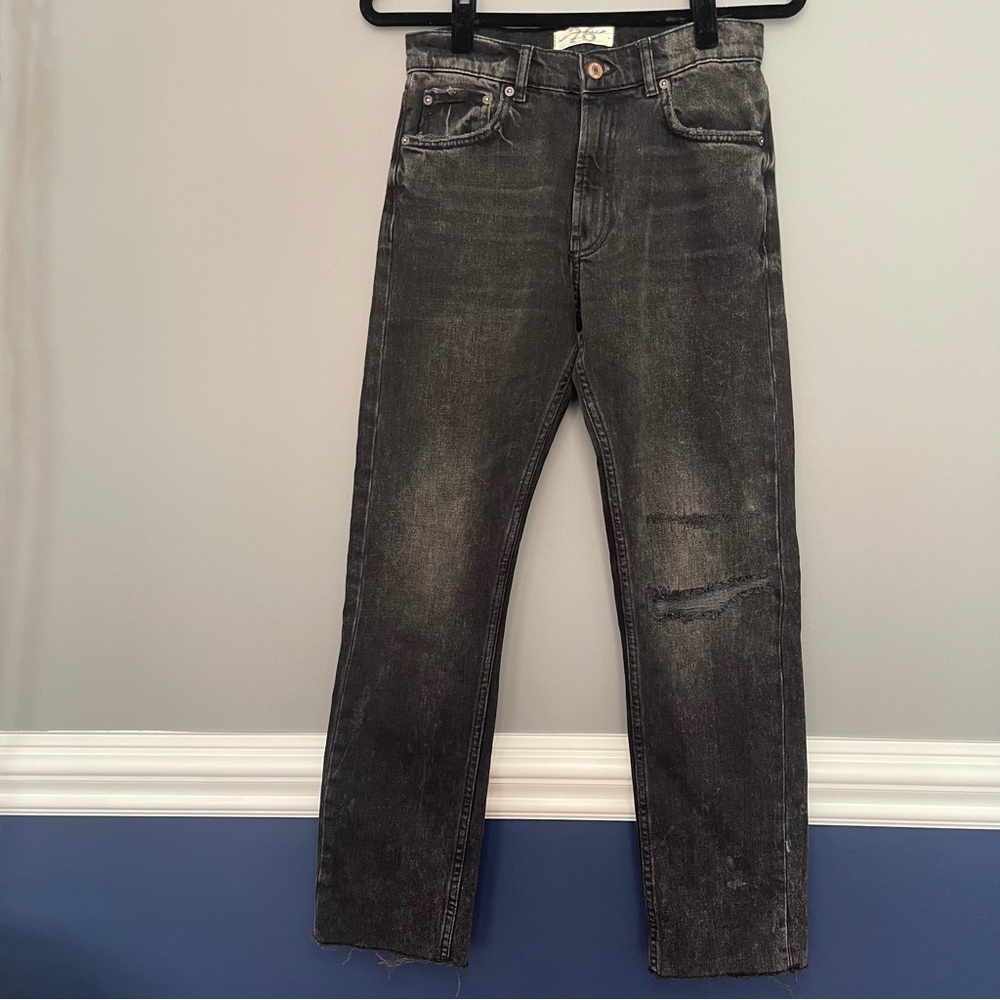 Free People Vixen High Waist Cigarette Jeans Size 26